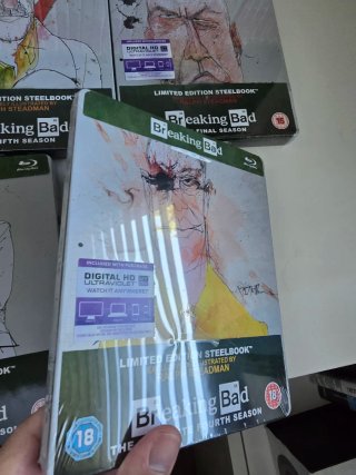 Colección Blu-ray Steelbook Breaking Bad