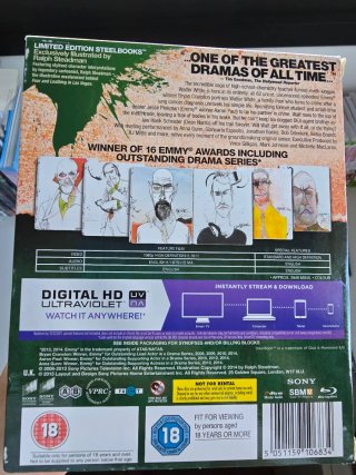 Colección Blu-ray Steelbook Breaking Bad