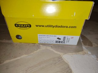 Scarpe Diadora Utility Nere Gialle Tg 41