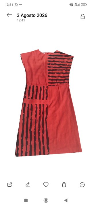 Vestido vintage VITOS años 80/90 - Estilo Arty