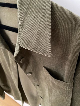 Camisa Stradivarius Verde Oliva