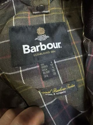 Giubbotto Barbour Classic Beadnell Nero