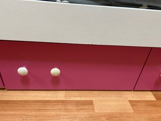 Cama nido infantil con cajones, se da desmontada