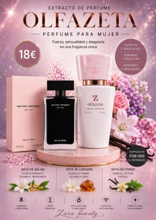 Perfume Olfazeta Narciso Rodríguez para Mujer