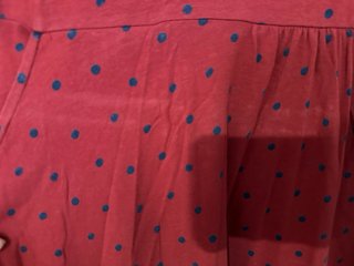 Vestido Seasalt Cornwall rojo lunares talla 50