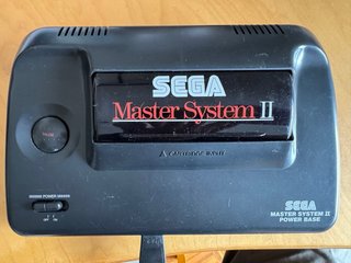 SEGA Master System II Consola Negra
