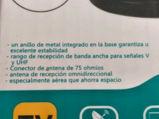 Antena TV SANDA DVB-T SD-1577