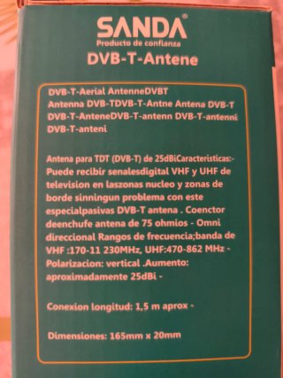 Antena TV SANDA DVB-T SD-1577