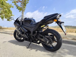 Kawasaki ZX6R-600 Ninja 2008 Negra