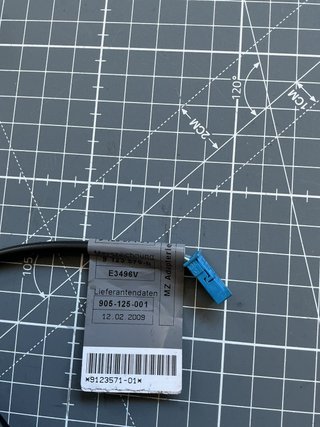 Cable Batería Negativo BMW con Sensor IBS