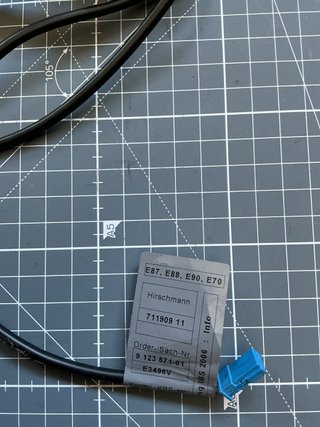 Cable Batería Negativo BMW con Sensor IBS