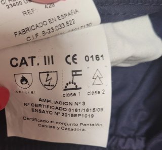 Conjunto Ropa Trabajo Hombre: Chaqueta y Pantalón