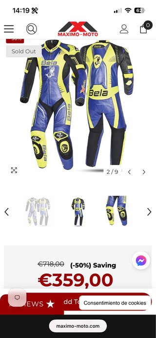 Mono Bela XRace Azul y Fluor