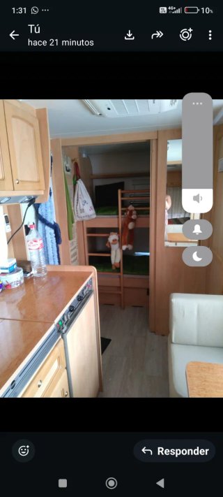 Caravana tres ambientes bustner490tk avantgarde