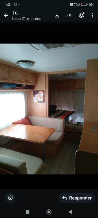 Caravana tres ambientes bustner490tk avantgarde