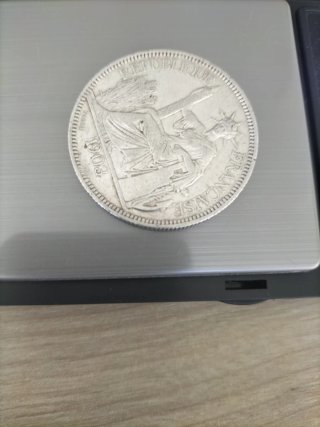 Moneda Plata República Francesa Indochina 1903