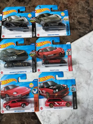 Lote 9 Hot Wheels Coches