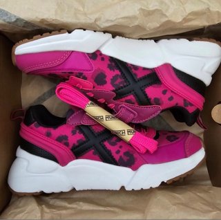 Zapatillas Munich Animal Print Rosa