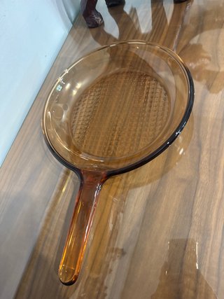 Sartén de Vidrio Ambar