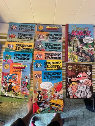 Pack 13 Comics mortadelo y filemon