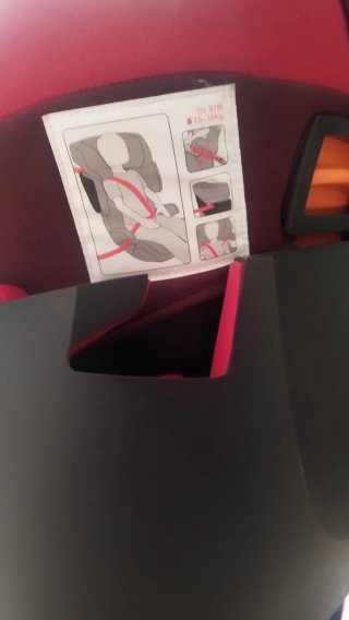 Silla de coche Cybex roja
