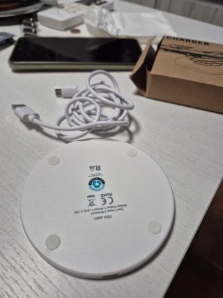 Cargador Inalámbrico Qi 15W