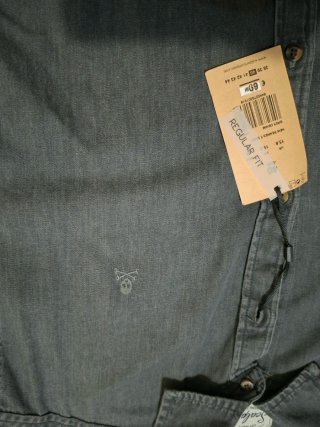 Camisa Scalpers Azul Talla M