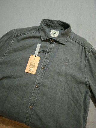 Camisa Scalpers Azul Talla M