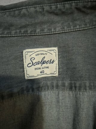 Camisa Scalpers Azul Talla M