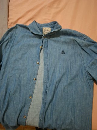 Camisa Scalpers Azul Talla M