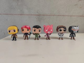 Lote 6 Figuras Funko Pop Fortnite
