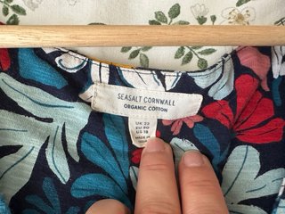 Vestido Seasalt Cornwall Algodón Orgánico T.50