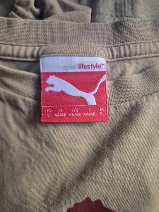 Camiseta Puma Talla S Beige