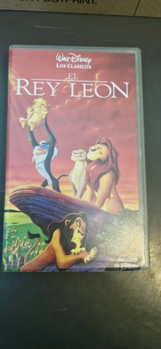 Colección 7 Cintas VHS Disney Clásicos