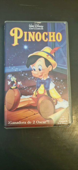 Colección 7 Cintas VHS Disney Clásicos