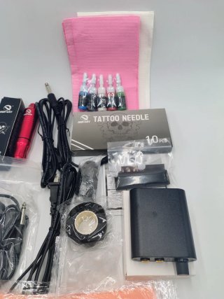 Kit Máquina Tatuaje DQART + Accesorios