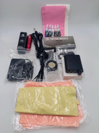 Kit Máquina Tatuaje DQART + Accesorios