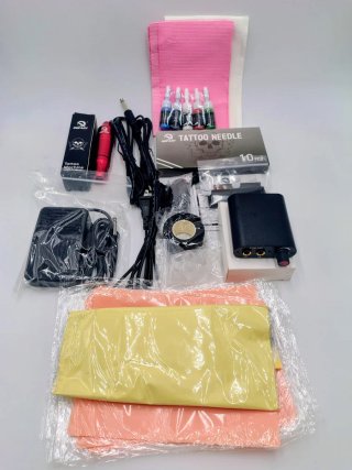 Kit Máquina Tatuaje DQART + Accesorios