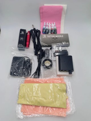 Kit Máquina Tatuaje DQART + Accesorios