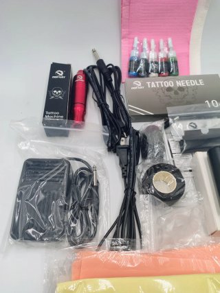 Kit Máquina Tatuaje DQART + Accesorios