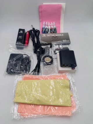 Kit Máquina Tatuaje DQART + Accesorios