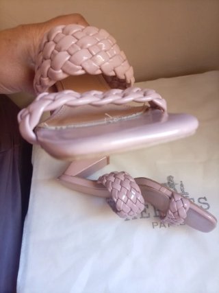 Sandalias tacón trenzadas