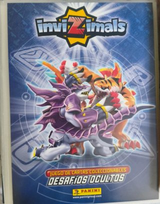 Álbumes InviZimals Semicompletos