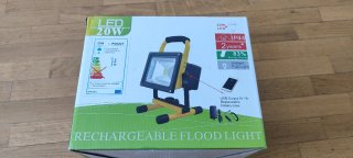 Foco LED Recargable 20W