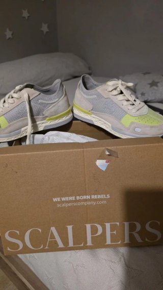 Tenis scalper niño talla 35