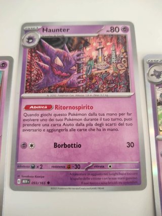 Trio Gengar Komiya Pokémon 151 IT