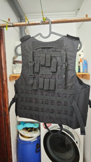 Chaleco Táctico MOLLE Airsoft Talla L
