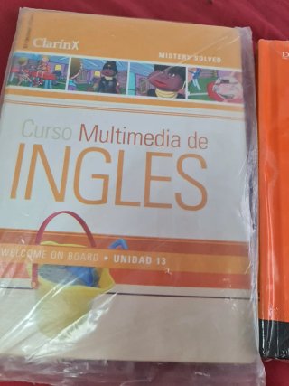 2 libros para vender para curso ingles. junto.