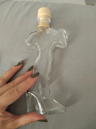 Botella de cristal Silueta Italia