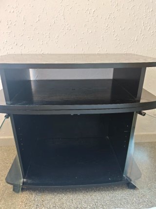 Mueble TV giratorio con ruedas